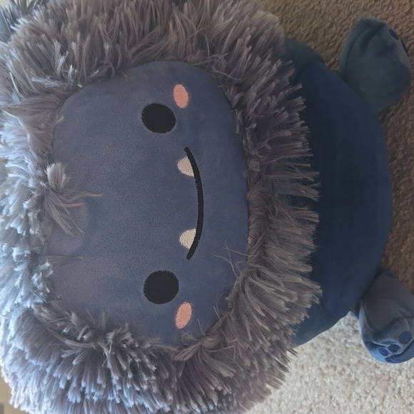 Squishmallows Dark Blue and Gray Plush - Picture 1 of 3